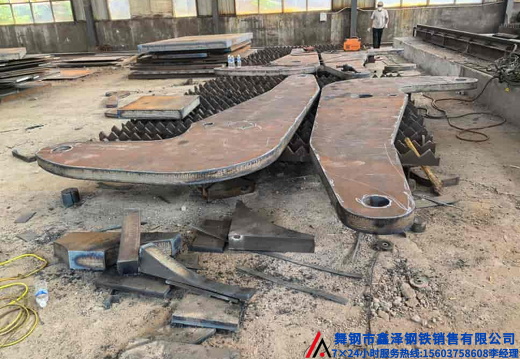 舞钢钢板切割数控切割异形件切割激光切割