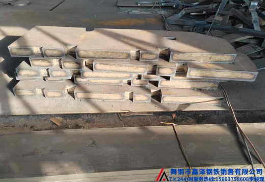 舞钢钢板异形件激光切割下料数控切割下料2512205